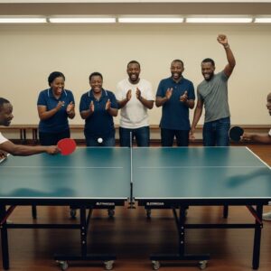 Classic Charity Table Tennis Game